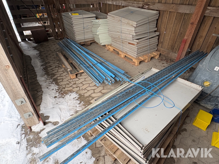 Lagerreoler - 6 paller