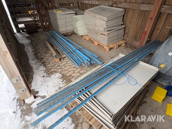 Lagerreoler - 6 paller