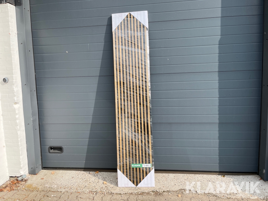 Akustikpaneler mørkt træ cirka 200 styk