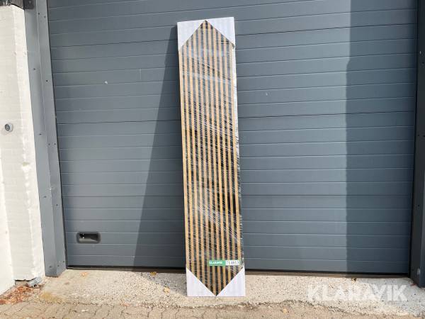 Akustikpaneler mørkt træ cirka 200 styk