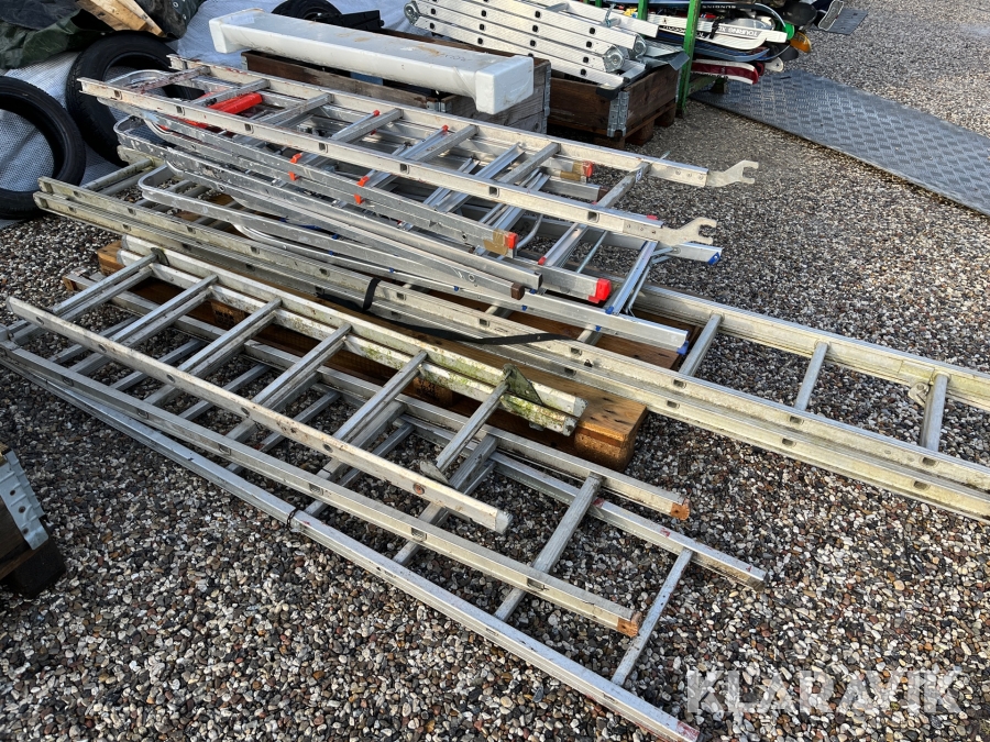 Aluminium stiger, Hørsholm, Klaravik auktioner