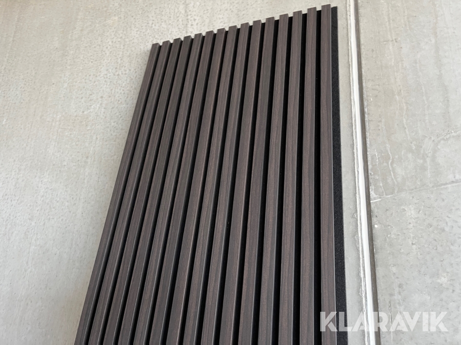 Akustikpaneler Fibrotech Unika 25 Black Oak 40 styk