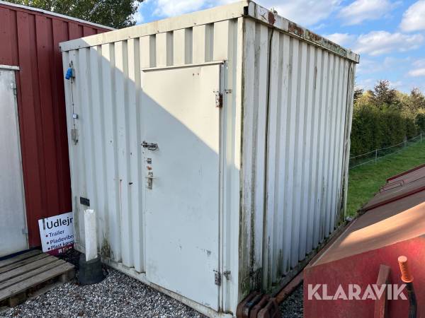 Materiel container Sabu isoleret