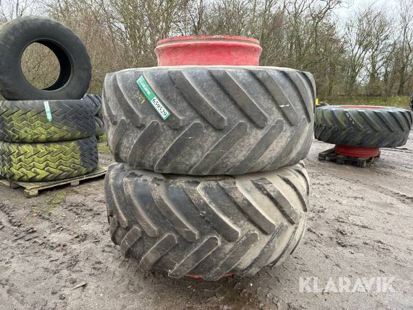 Tvillingehjul Michelin 620/75R30 2 styk