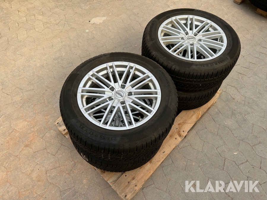 Alufælge med dæk Mega wheels