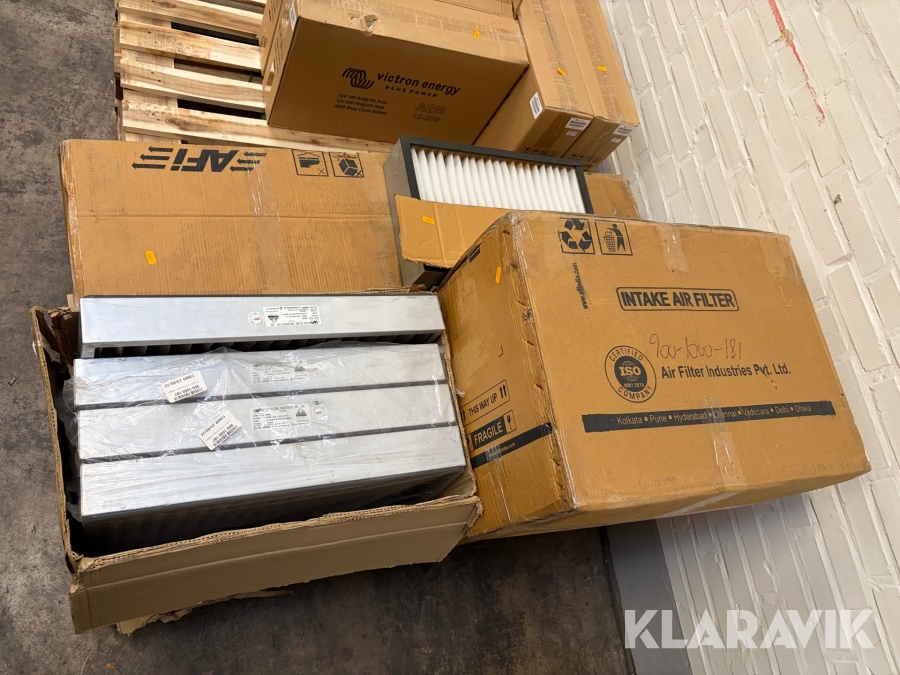 Filtre til ventilationsanlæg AFi assorteret størrelser