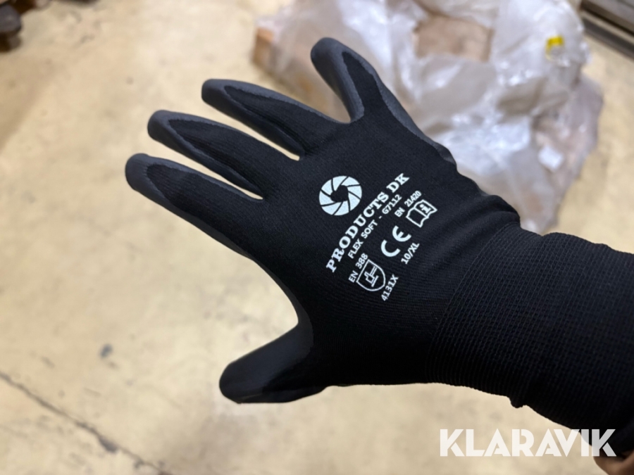 Arbejdshandsker Flex  soft Størrelse 10 - 240 par i alt