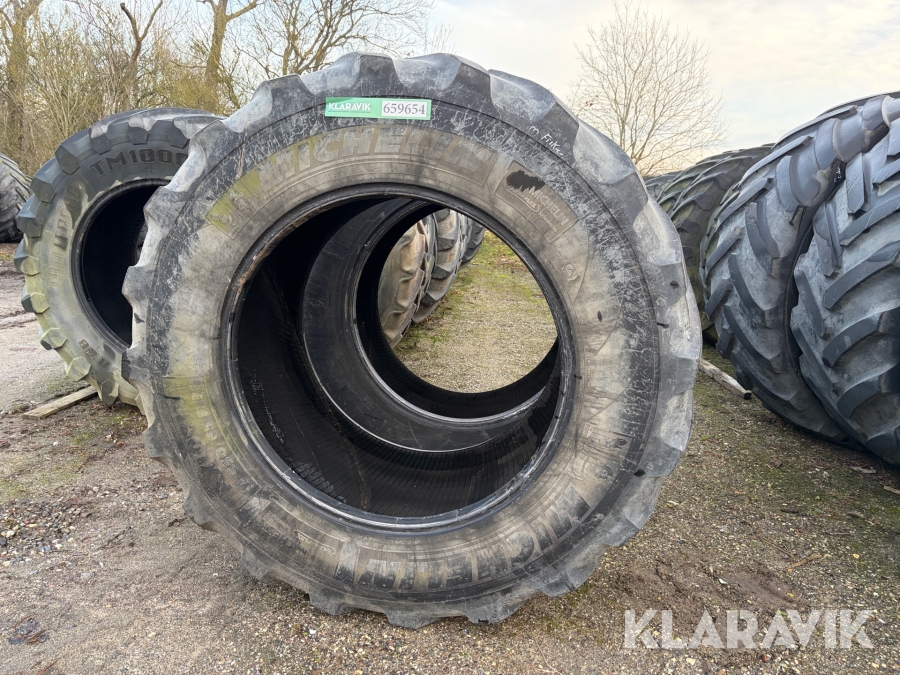 Landbrugsdæk Michelin 650/65R38 2 styk