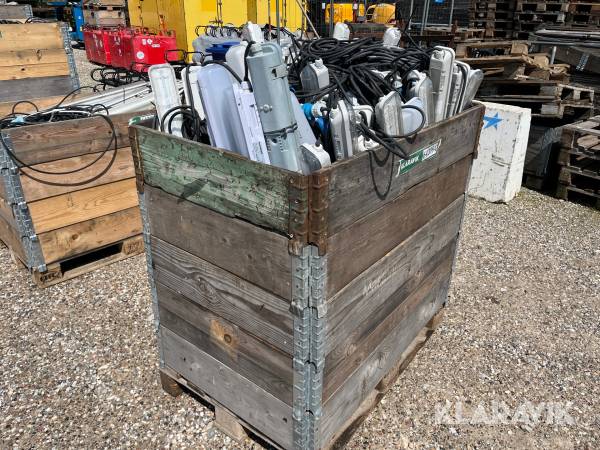 Arbejdslamper - 1 palle