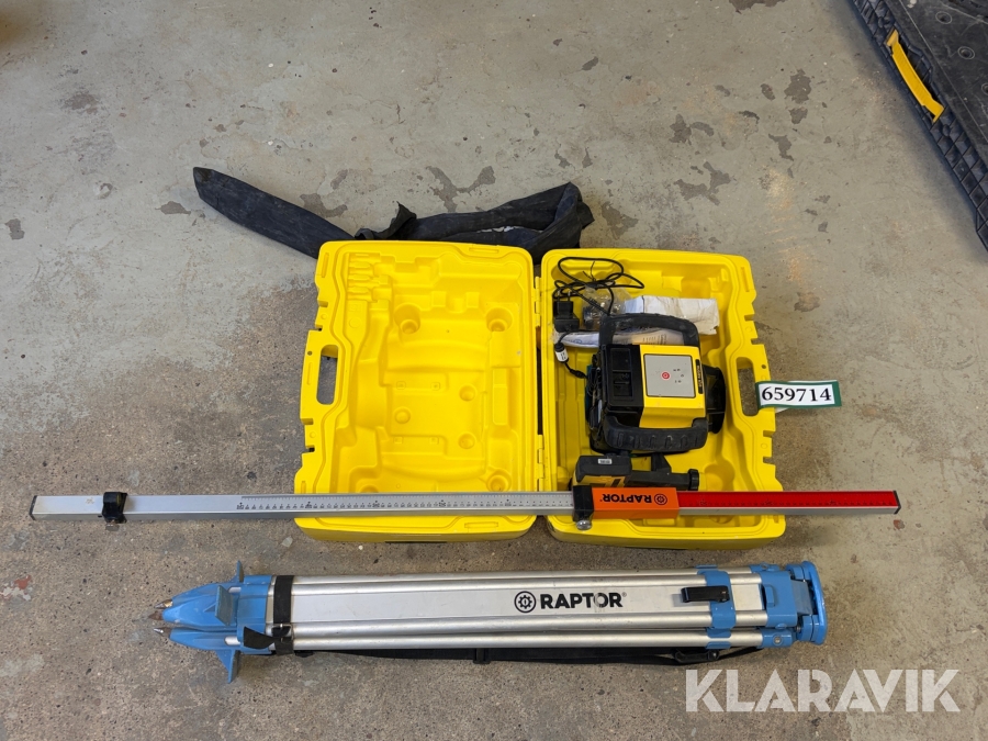 Laser Raptor Rugby 620 med stativ