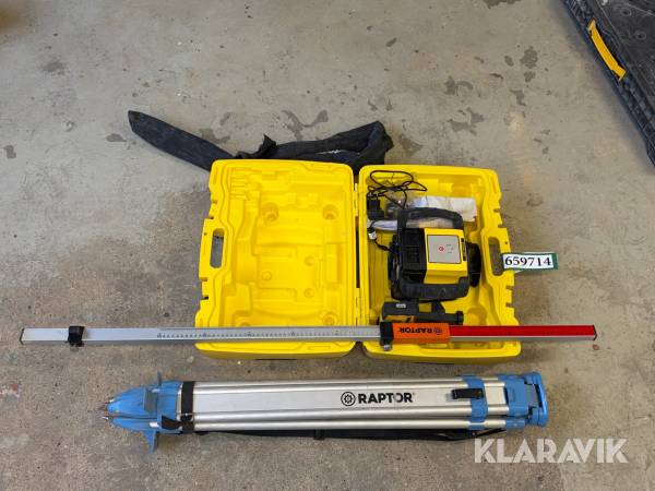 Laser Raptor Rugby 620 med stativ