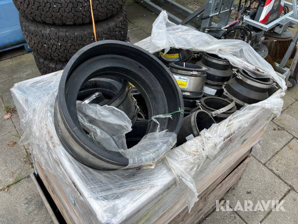 Assorterede muffer Flexseal/Fernco - 1 palle