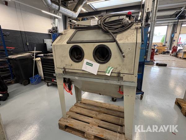Sandblæser og medfølgende FR3 filter  424A
