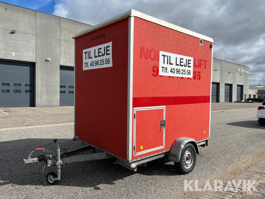 Toilet- og badeskur Scanvogn