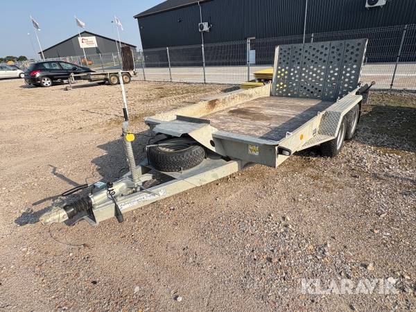 Maskintrailer Ifor williams GH 126 BT