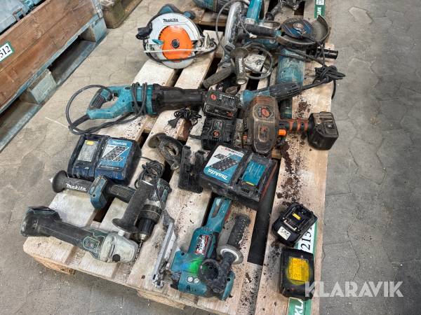 Lot - Elværktøj – Makita og TJEP