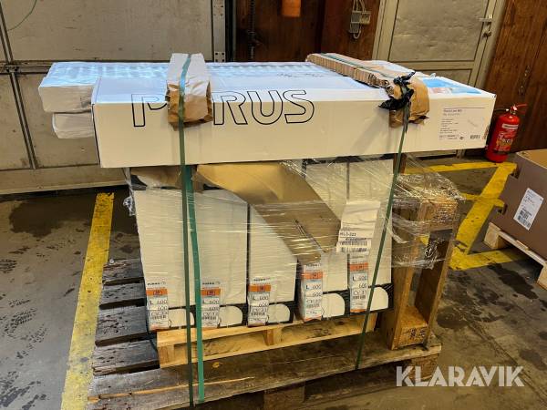 Radiatorer Purmo assorteret størrelser 8 stk