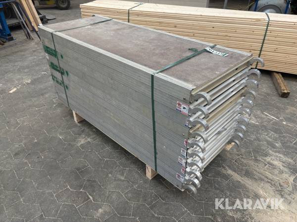 Stilladsplatforme Jumbo 10 styk