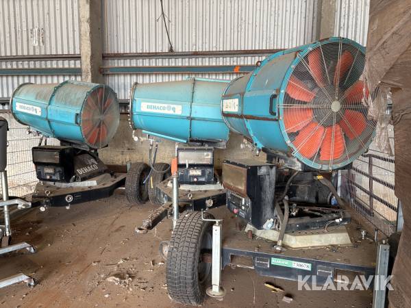 Vand Forstøvere Dehaco Dust fighter 15000 3 styk