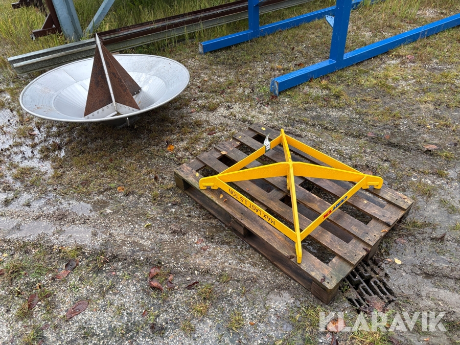 Certex løfteåg med stativ og BigBag hulprikker