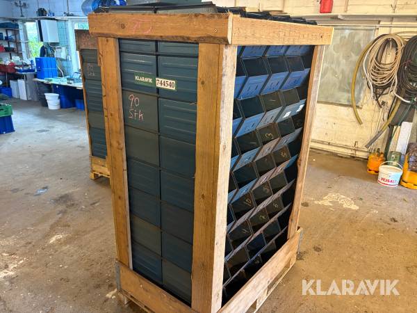 Opbevarings kasser - 90 styks