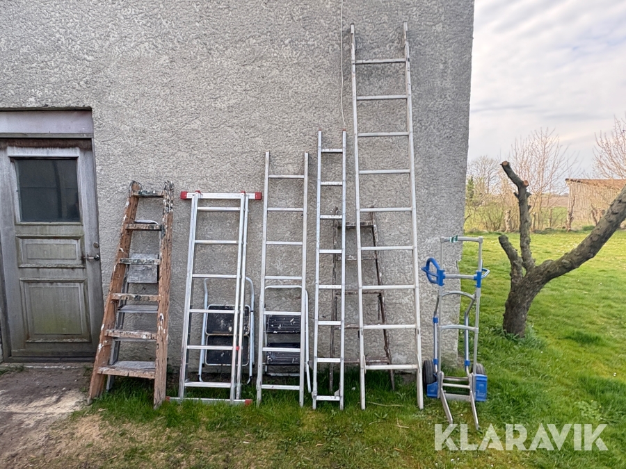Stiger og sækkevogn, Ringsted, Klaravik auktioner