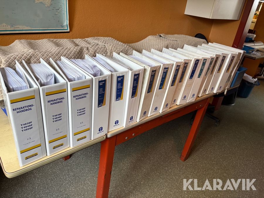 Værkstedsbøger Til New Holland