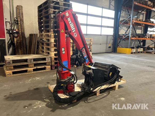 Hydraulisk kran med spil og pumpestation Maxlift M130