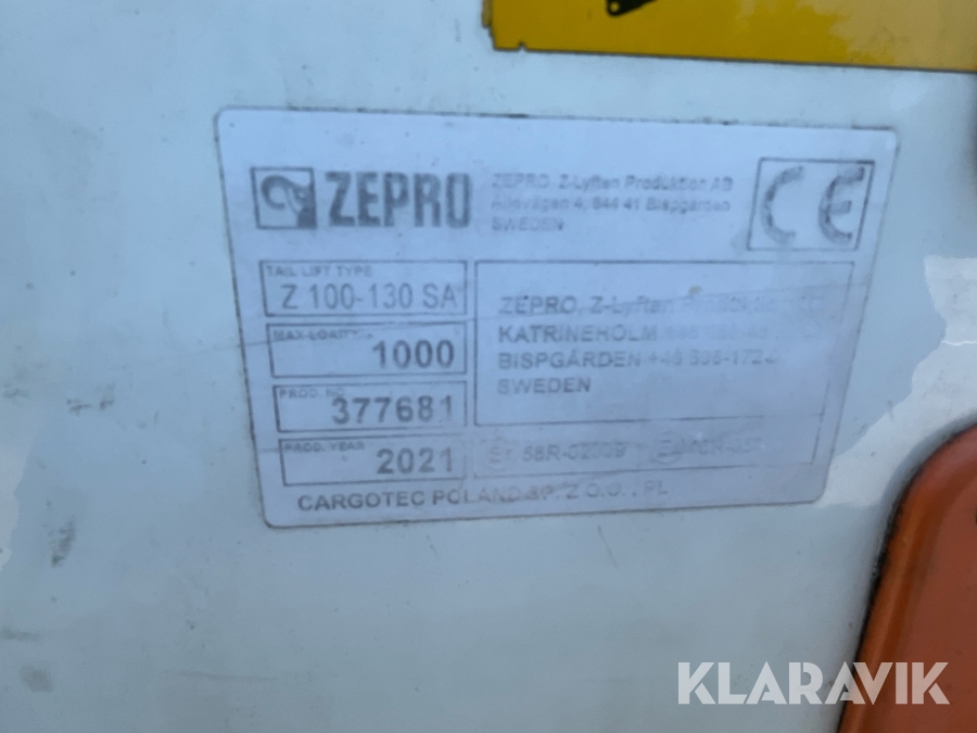 Lastbil Iveco Daily 70C P (Chs.)