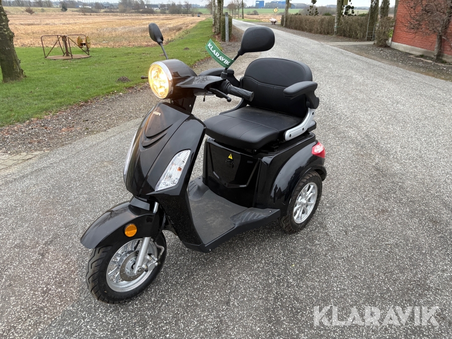 3 hjulet el knallert VGA Tres eu5 zm25b