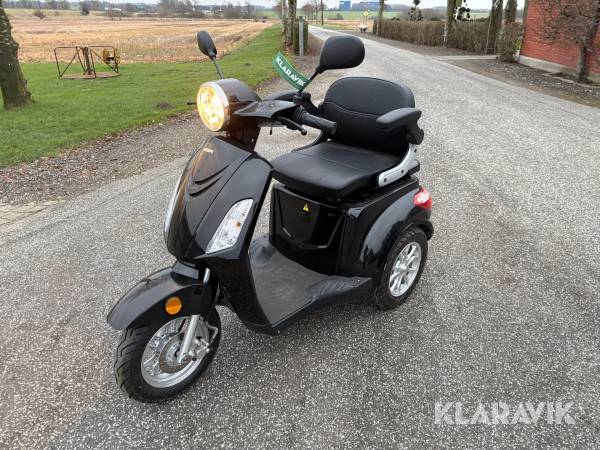 3 hjulet el knallert VGA Tres eu5 zm25b