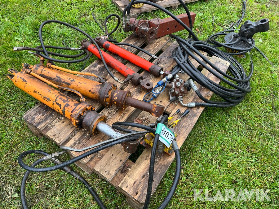 Hydraulik lot stempler/spil/krøje