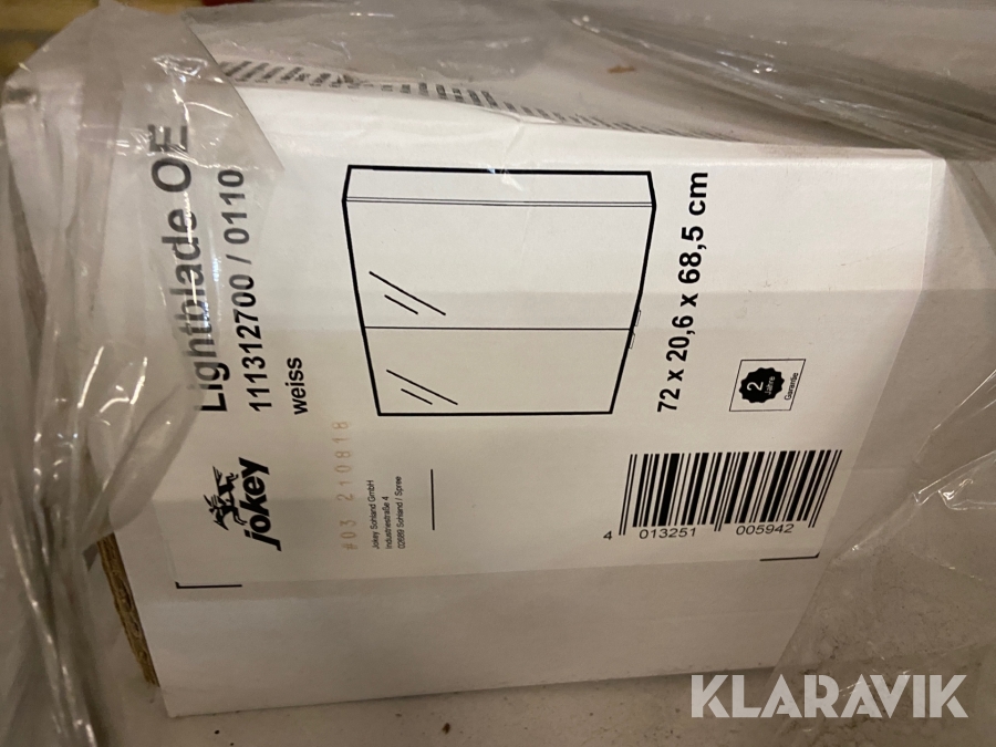 Spejlskab Jokey Lightblade, Herning, Klaravik auktioner