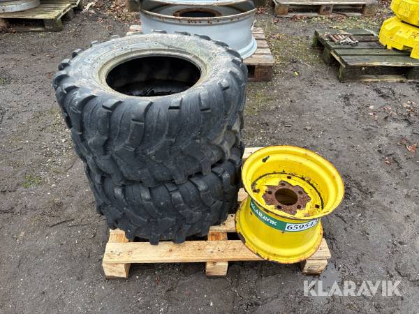 Dæk + Fælg Ancla M/T 11.00-12 2 + 1 styk