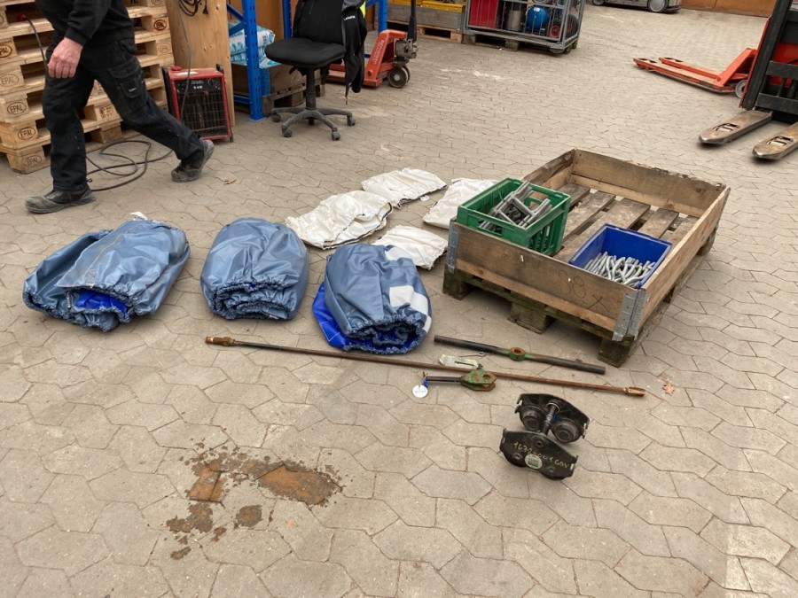 Løbekat, hjulcover og vægt