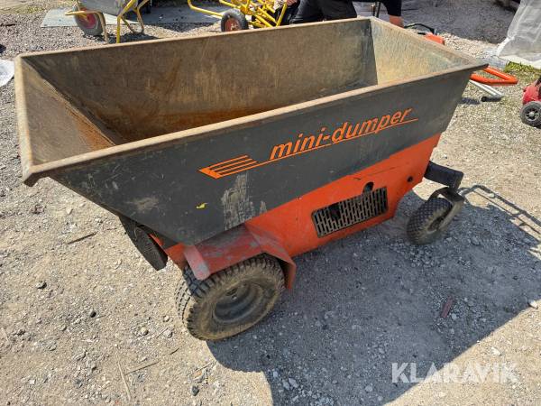 Motorbør Mini Dumper MD295RCD1200