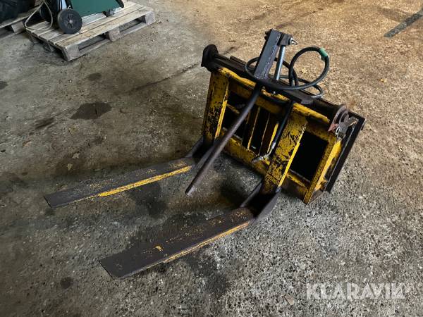 Pallegafler med hydraulisk skridsikring