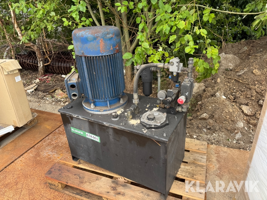 Hydraulikstation Dani-tec høyer motor