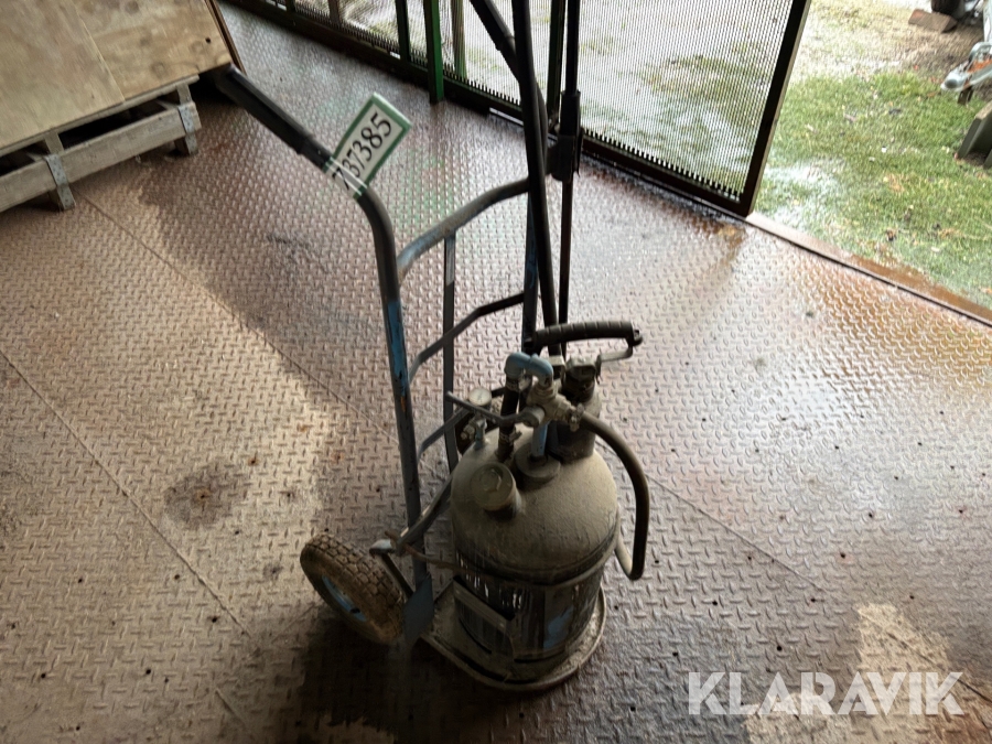 Emulisionssprøjte  på sækkevogn