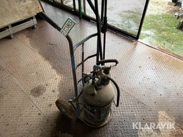 Emulisionssprøjte  på sækkevogn