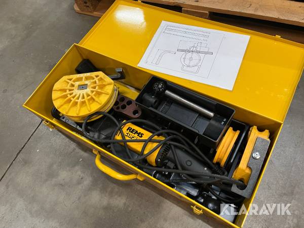 Bukkemaskine REMS rørbukker