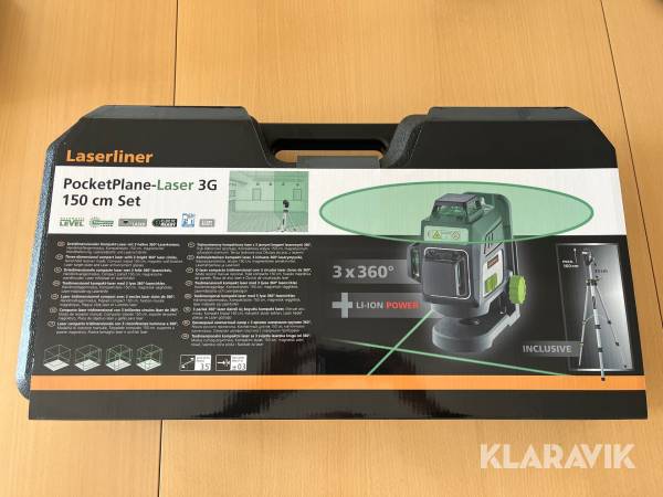 Laserliner PocketPlane-Laser 3G 360 grader