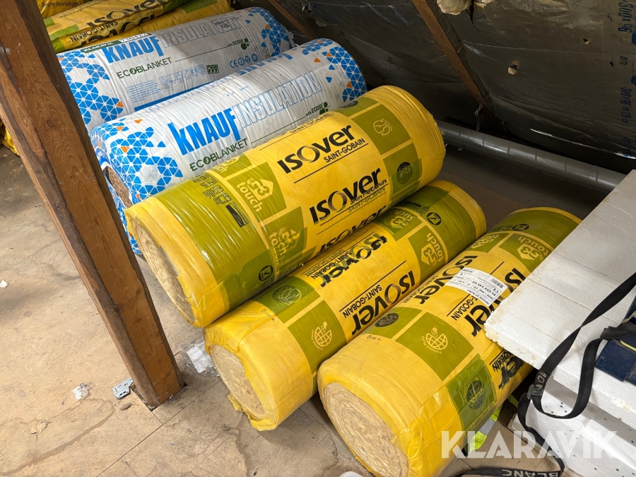 Isolering Knauf, Isover 8 styk.