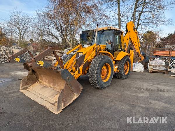 Rendegraver JCB 4CX med 3 skovle