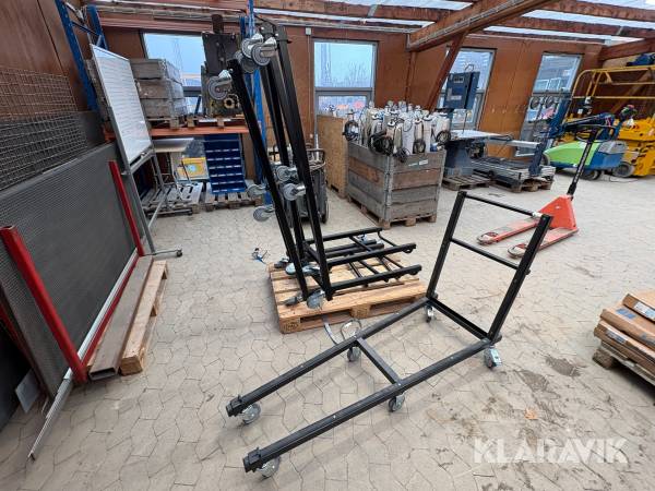 Materialevogne - 4 styk