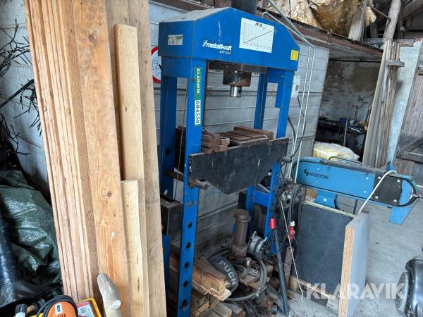 Hydraulisk presser Metallkraft WPP 50M 50 T