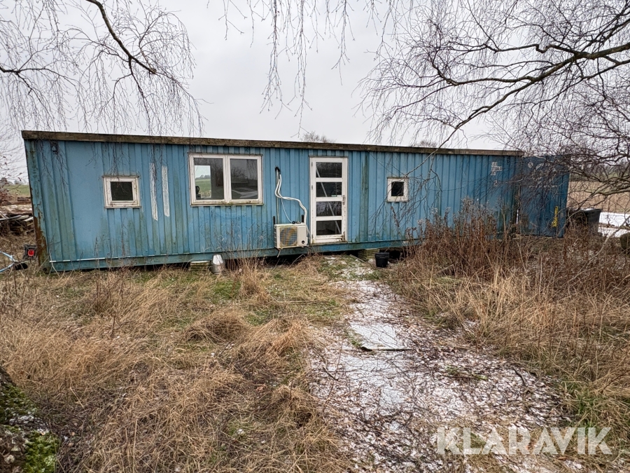 Ombygget  40 fods container - Beboelses Modul