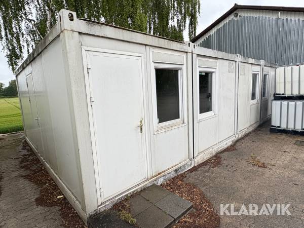 Kontorcontainere 4 styk