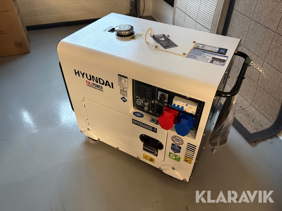 Generator Hyundai DHY8500SE-T
