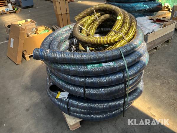 59 Meter sugeslange vand 4” til vand